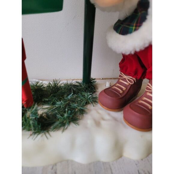 Telco 1995 Mickey Mouse animated mailbox Xmas decor motionette - Picture 9 of 17